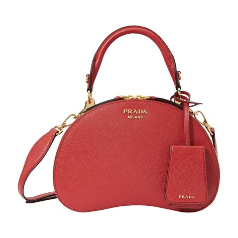 prada red bag with 2 zippers at the front|Red Prada City Calf Sidonie Crossbody – Designer Revival.